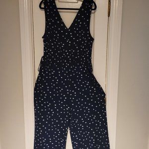 NAVY wide leg jumpsuit